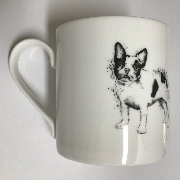 Roy Kirkham Frenchie Dog England Bone China Coffee Mug 2012 French Bulldog NEW - Picture 12 of 13